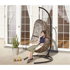 ハンギングチェア ゆりかご 椅子ハンモック たまご型 パーソナルチェアー ソファ スタンド アジアン おすすめ 人気