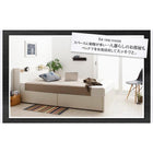 シングルベッド ベット 収納 スタンダードボンネルコイル すのこ仕様 組立設置付