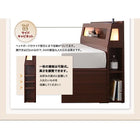 組立設置付 ガス圧式跳ね上げ収納ベッド フランスベッド マルチラススーパースプリングマットレス シングル 深さラージ