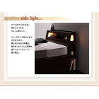 組立設置付 ガス圧式跳ね上げ収納ベッド フランスベッド マルチラススーパースプリングマットレス セミダブル 深さラージ