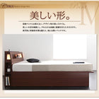 組立設置付 ガス圧式跳ね上げ収納ベッド スタンダードボンネルコイルマットレス シングル 深さラージ