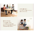 ダイニング 5点セット テーブル+チェア4脚 W115 天然木 アッシュ材