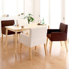 ダイニング 5点セット テーブル+チェア4脚 W115 天然木 アッシュ材