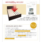 ベッド 収納 引き出し2杯 シングルベッド スタンダードボンネルコイル お客様組立