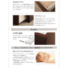 ベッドフレームのみ ベッド 収納 引き出し2杯 ベッド セミダブル 組立設置付