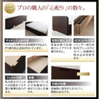 ベッド フランスベッド マットレス付き マルチラススーパースプリング 縦開き ガス式跳ね上げ セミシングル 深さグランド 組立設置付