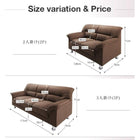 ソファ 3人掛け スチール脚 シンプルモダン おしゃれ ファブリック