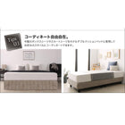 ホテルダブルクッション 脚付きマットレスボトムベッド ベッドフレームのみ マットレス無し シングル