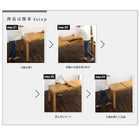 ダイニング 7点セット テーブル + チェア6脚 W120-180 3段階伸縮 ワイドサイズ