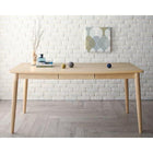 ダイニング 4点セット テーブル + チェア2脚 + ベンチ1脚 W150 北欧スタイル ダイニング