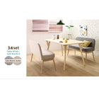 ダイニング ベンチ 2人掛け 北欧スタイル ソファベンチ