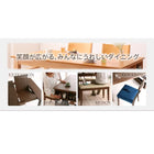 コンパクト ダイニングテーブル 単品 W100-135 100cmから伸びる エクステンション 伸縮式