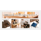 省スペース ダイニング3点セット(テーブル+ベンチ2) W135-170 ベンチを収納 エクステンション伸縮式