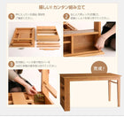 省スペース ダイニング5点セット(テーブル+チェア3+ベンチ1) W135-170 ベンチを収納 エクステンション伸縮式