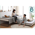 親子ベッド 薄型・抗菌国産ポケットコイル 上下段セット シングル