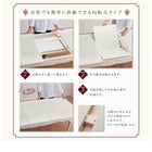 伸縮式 ダイニングテーブル単品 W140-180 エクステンション