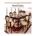 ダイニング スツール 1人掛け アンティーク調 クラシック