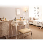 スツール 1P アンティーク調 リビングシリーズ