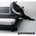 ローベッド クイーン Q×1) フランスベッド マルチラススーパースプリングマットレス付 棚 4口コンセント付きデザインフロア