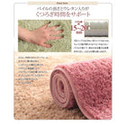 マット ラグ シャギーラグ 190×240 選べる 12色×4サイズ ミックスカラー ふかふか マイクロファイバー