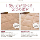 専用別売品 タオル地洗い替えラグカバー 190×190 スーパーふかふかラグ