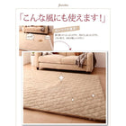 専用別売品 マイクロファイバー洗い替えラグカバー 130×190 スーパーふかふかラグ