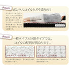 マットレスベッド シングル 新 国産ポケットコイル ややかため:線径1.8mm 脚15cm