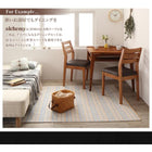 ダイニング 3点セット(テーブル+チェア2) W80天然木 モダンデザイン