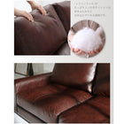 コーナーカウチソファ ソファー ソファ&オットマンセット 幅210cm