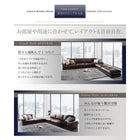 コーナーカウチソファ ソファー ソファ&オットマンセット 幅210cm