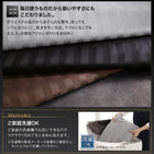 掛布団&敷布団2点セット(カバーは別売) 正方形(75×75cm)天板対応