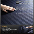 掛布団&敷布団2点セット(カバーは別売) 5尺長方形(90×150cm)天板対応