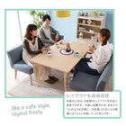 ダイニングソファ単品 左アーム 2P 北欧デザイン