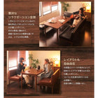 ダイニングテーブル 単品 W150 おしゃれ レトロ モダン カフェ