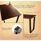 ダイニングセット 4人 5点セット テーブル+ソファ1脚+アームソファ1脚+チェア1脚+ベンチ1脚 左アーム W120 アメリカンヴィンテージ