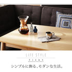 ダイニングソファ単品 左アーム 2P モダンデザイン