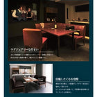 ダイニングセット 3人 3点セット テーブル+ソファ1脚+アームソファ1脚 左アーム W120