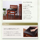 ダイニングチェア 1 天然木 マホガニー アンティーク調 アジアン