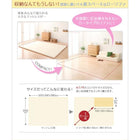 マットレス 4人 人気 マットレスソファ ファミリー寝具 ワイドK240