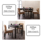 ダイニングテーブル 単品 W76 アジアン モダン