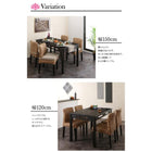 ダイニングテーブル 単品 W150 アジアン モダン