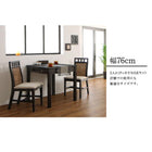 ダイニングテーブル 単品 W120 アジアン モダン