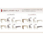 ダイニングチェア 2組 広がる 伸長式 エクステンションテーブル