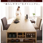 ダイニング ベンチ別売りカバー 2人掛け 広がる 伸長式 エクステンションテーブル