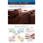 洗える羽毛布団8点セット セミダブル フランス産ダックダウンエクセルゴールド 洗える 硬わた入り極厚ボリュームタイプ