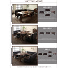 ダイニングソファ 右アームタイプ 2人掛け