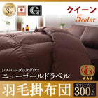 羽毛掛布団 クイーン ニューゴールドラベル