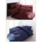 シングル 羽毛布団8点セット 和タイプ ダックダウン ニューゴールドラベル 羽毛布団