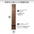 キャビネット 幅30 木扉 ハイタイプテレビボードシリーズ グラスライン