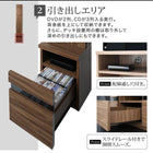 キャビネット 幅30 木扉 ハイタイプテレビボードシリーズ グラスライン